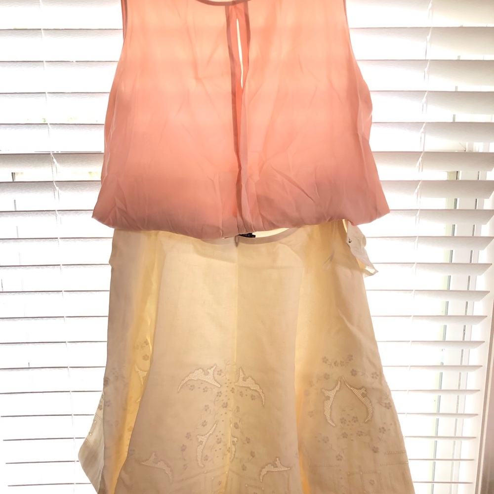 Combo skirt and shirt